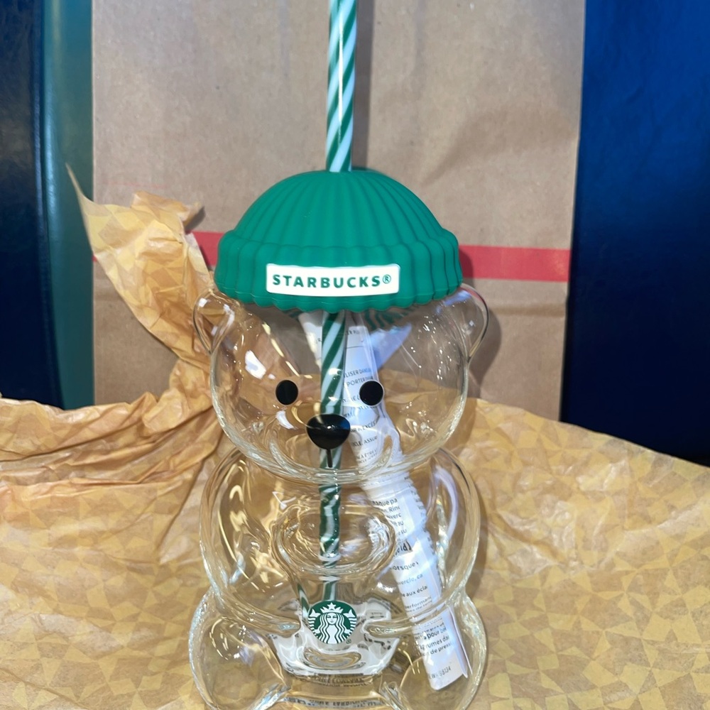 Glass Starbucks Bearista Cold Cup